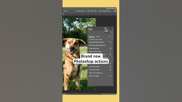 Brand new Photoshop actions!