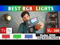 Best Portable RGB LED Light for Camera &amp; Mobile 📸| Tyfy VL-200 | Under ₹3000 | Full Review Hindi Me