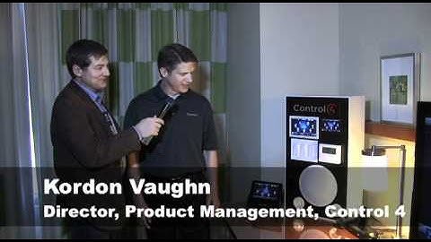 CES 2012 CONTROL4 INTERCOM