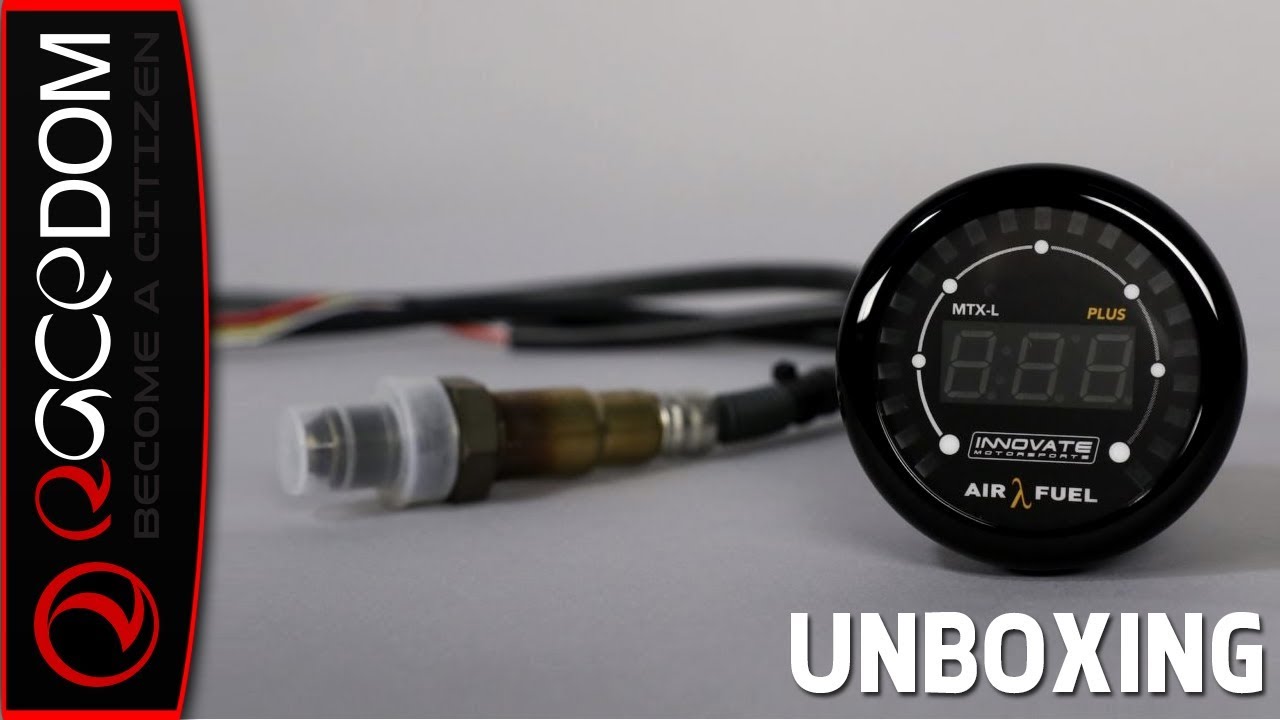 Unboxing the Innovate MTX-L PLUS Wideband Gauge - YouTube
