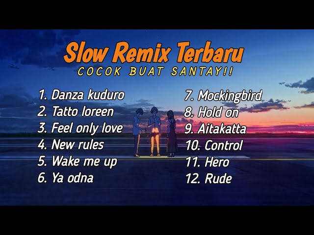 DJ Slow Full Album Tik Tok Remix Terbaru 2023 ( Anjas Fvnky Remix ) class=