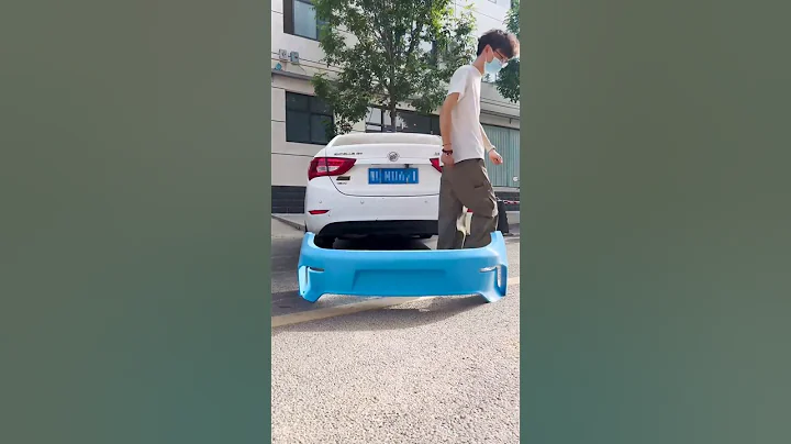 How Crazy is this😱  3Dprinted rear bumper....  Dowell 3dprinter #car #3dprinting #cars