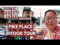 8 MUST TRY Foods At Pike Place Market |  24 Hours In Seattle Food Tour!