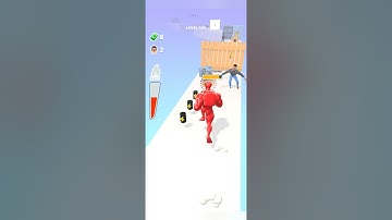 Muscle rush 3d  all level gameplay Android,ios plz like share subscribe for the watching #shorts