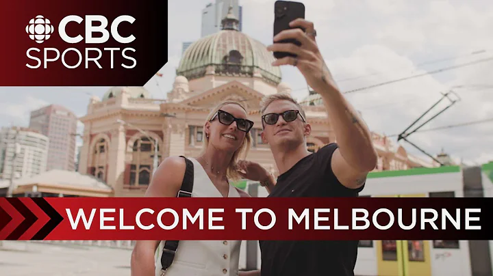 Australian swimmers Emma McKeon & Cody Simpson wel...