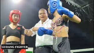 Tinju lucu (lgbt) boxing on the ring (Gudang Fighter)
