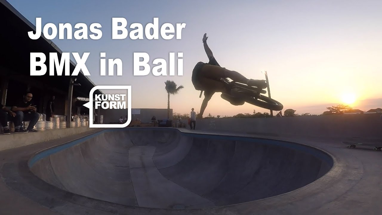 Jonas Bader - BMX in Bali x kunstform