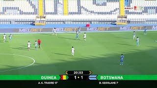 2ème Periode: GUINEE 2 - 2 BONSWANA ''LES ÉDITIONS DE LA RTG GUINÉE 224'