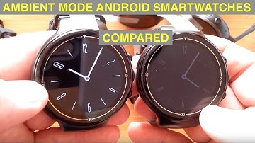 Ambient Display Android 7.1.1 Smartwatches: A4/HOPE/I8/LEM7/LEM8/THOR 4 PLUS Which should you buy?