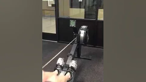 Darrick Erick 600m row at Proventus CrossFit