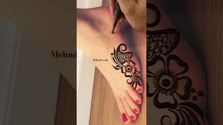 Feet Mehndi Design
