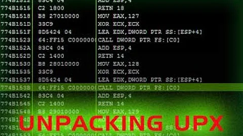UPX Manual unpacking - From zero to hero!