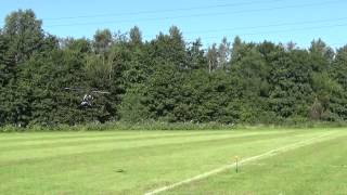 Align Trex 500e flight practice.