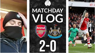 Best Fans In The World Arsenal 2-0 Newcastle | Matchday Vlog