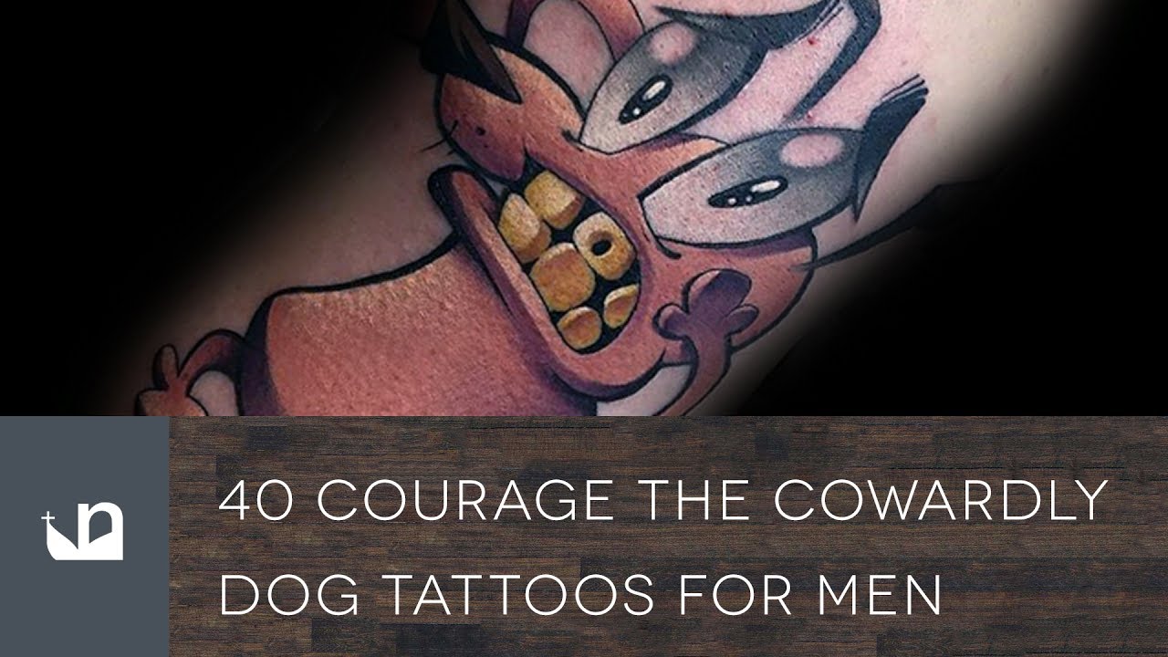 Tattoo uploaded by Meli P  Courage the cowardly dog  Tattoodo