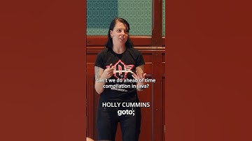 @Holly_Cummins about Ahead of Time Compilation • Link to Full Video in Description & Comments