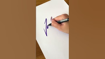 This is how you signature can look like. Joseph signature #shorts