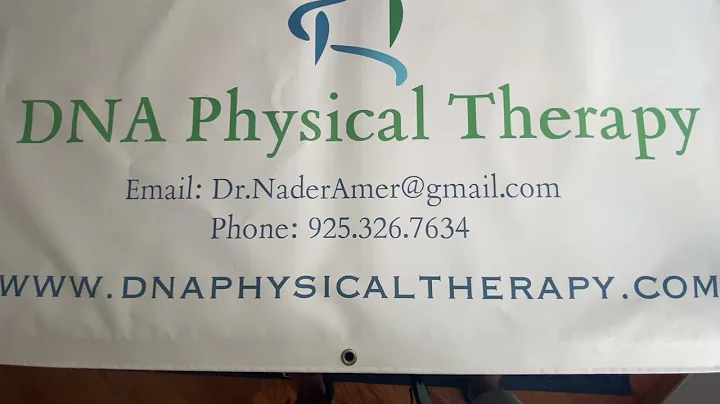 How to tie a resistance band into loop and knot with Dr. Nader Amer