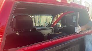 DY90112 How to Remove and Install a Back Glass Sliding Window on a Chevy or GMC Truck