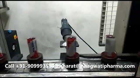 Empty Syrup Bottle Automatic Shrink Sleeve Labelling Line (Heating Tunnel)