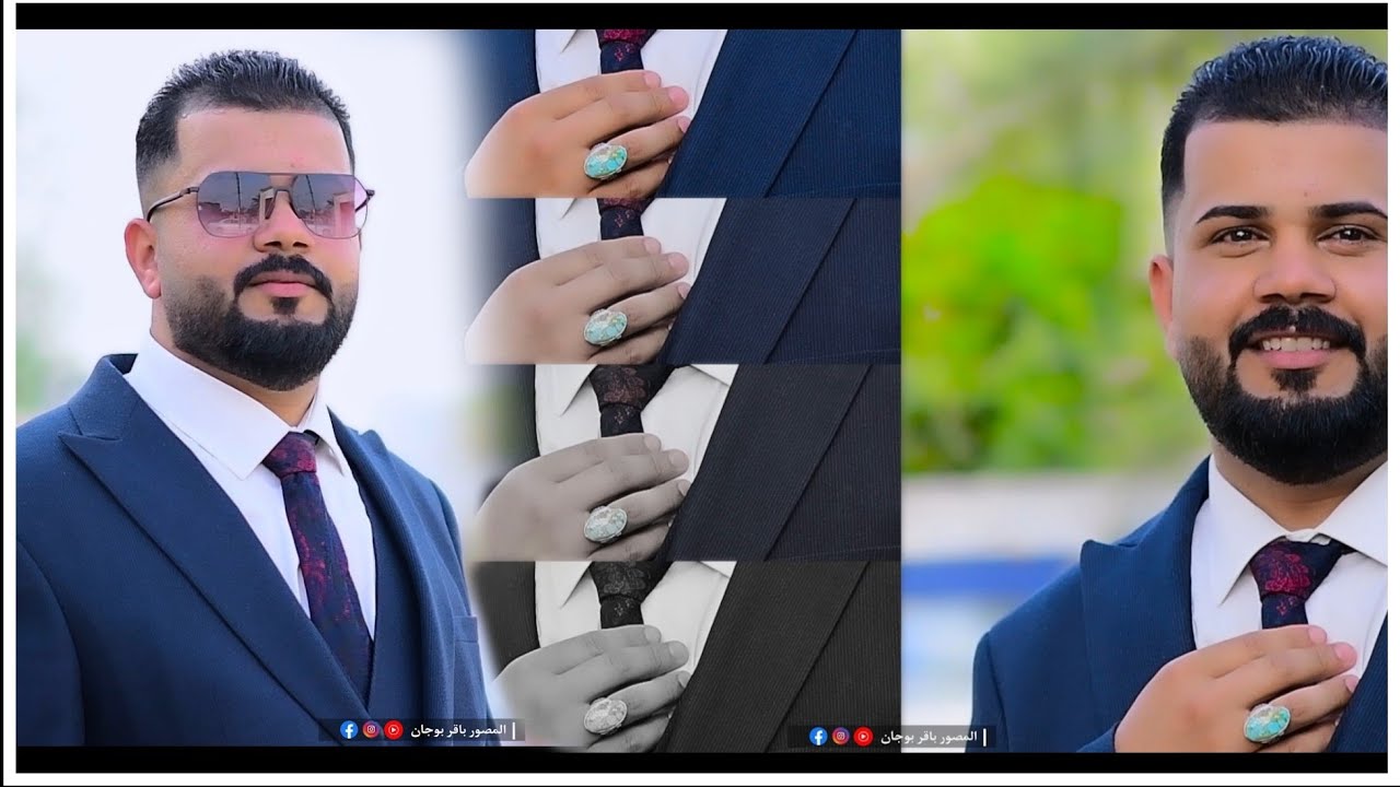 شوفوا عريس شلون فرحان -حفل زفاف سعد ثاني -لايفوتكم فد شئ -تصوير باقر بوجان07827197823