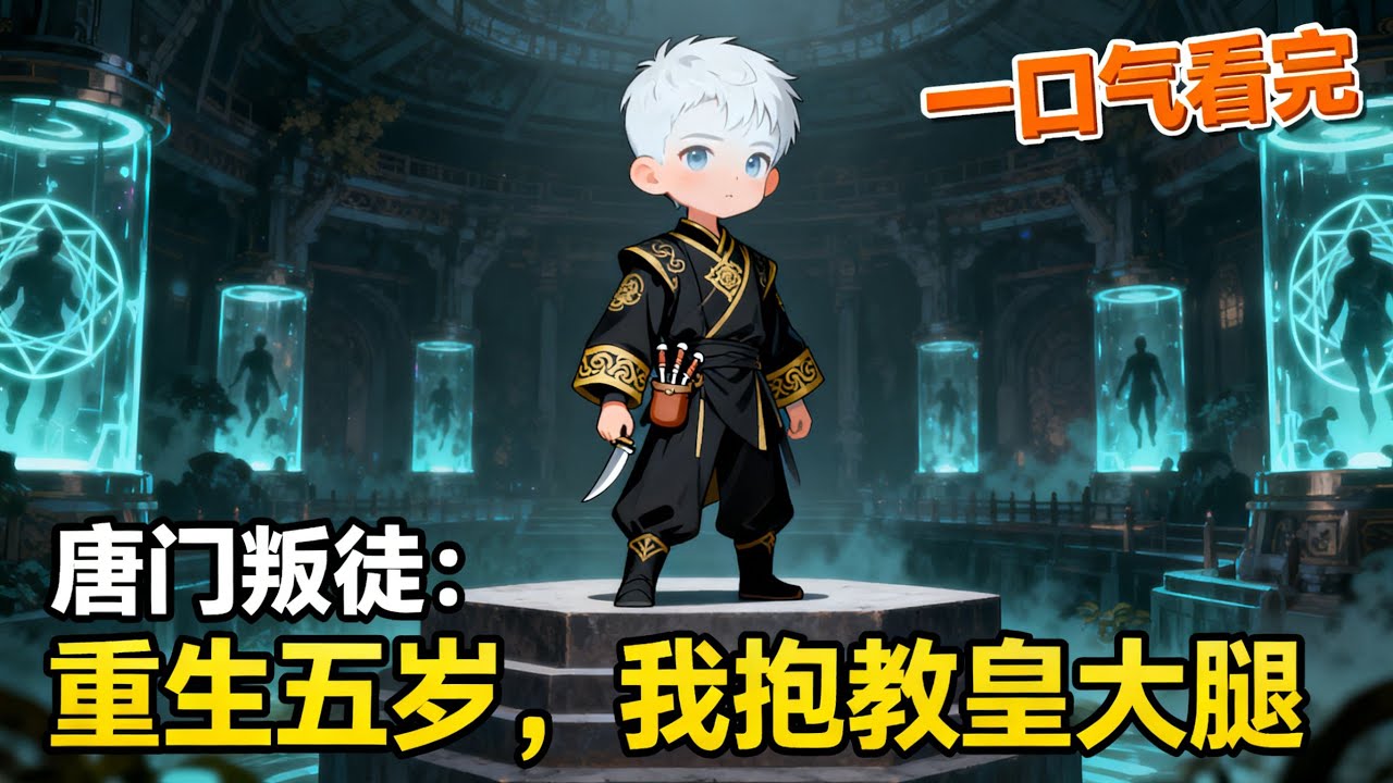 【已完结】《唐門叛徒：重生五歲，我抱教皇大腿》天才唐曉被摯友唐三坑到自廢修爲，重生竟成武魂殿祕密培養的苗子？這一世我要用唐門絕學在斗羅大陸掀起腥風血雨！#斗羅大陸#漫畫解說 #熱血