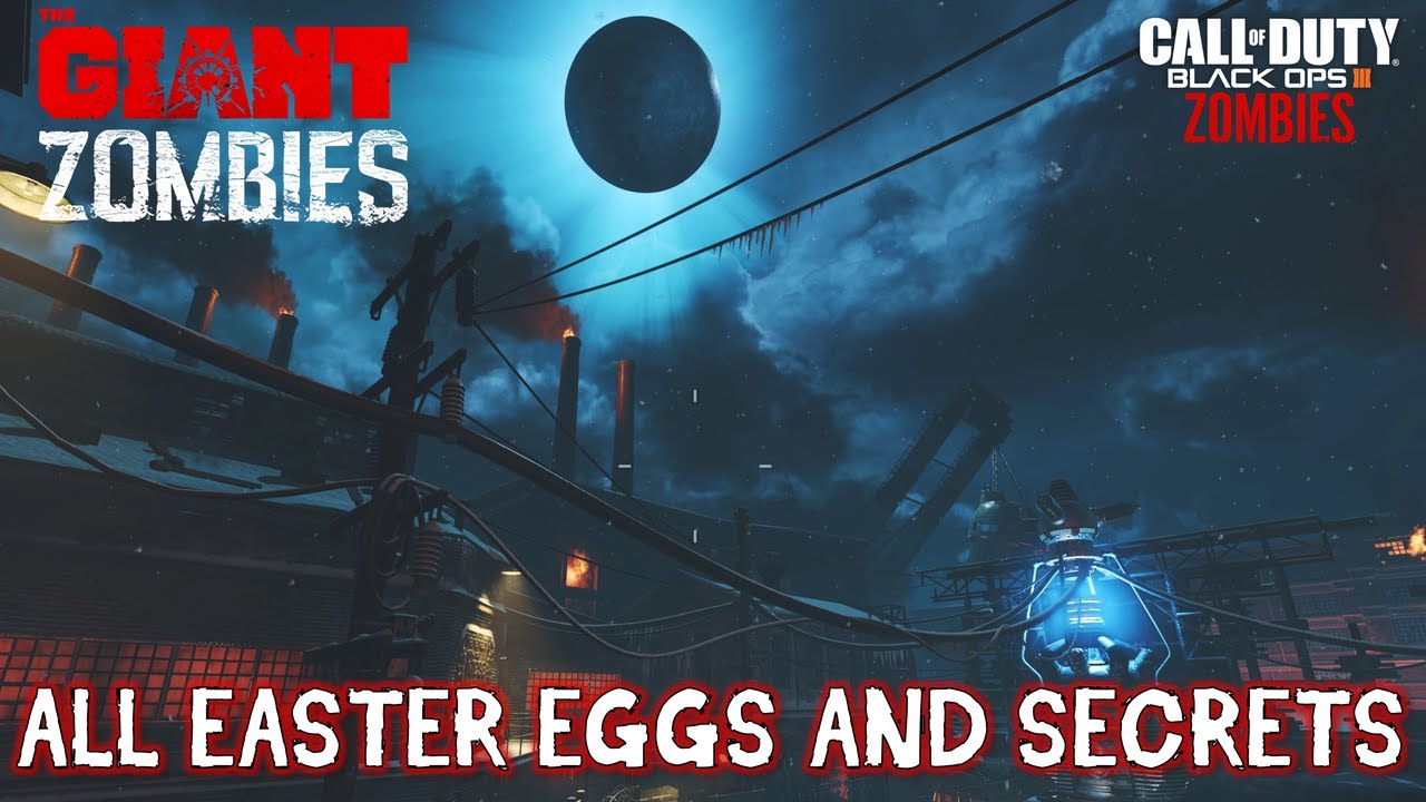 The Giant - All Easter Eggs and Secrets (Black Ops 3 Zombies)