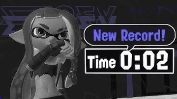 Splatoon 3 World Record (Tie) - Clearing a Level in 2 Secs