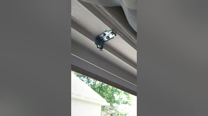 How to install Mainstay Cordless Blind window ( Mini Blind Vinyl)!