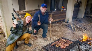 Primer ASADO en la Propiedad en 20+ Años! ⏳ | Un Asado de Obra y Otro con los Bomberos! ‍