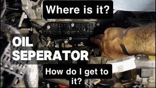 Replacing the Oil Separator on a 2018 Jeep Wrangler Sport 2.0T