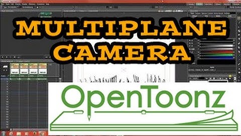 OpenToonz Tutorial: 3D View/Multiplane Camera