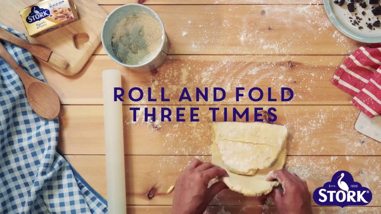 Bake with Stork How to Make Easy Rough Puff Pastry (Recipe) YouTube