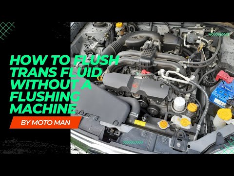 How to Flush Transmission Fluid WITHOUT a Flushing Machine - YouTube