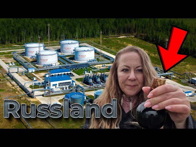 Travel vlog - Russia's Most Powerful Weapon🔥 I Tasted the Delicious "Black Gold"in the Oil Field!