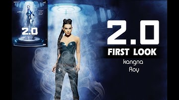 2.0 New poster Amy Jackson robot  Photoshop tutorial