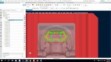 [Part 5] Siemens NX CAM 5 Axis Tutorial Zlevel 5 Axis Tool Axis Toward Curve