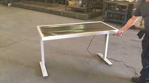 Height Adjustable Electric Workbench