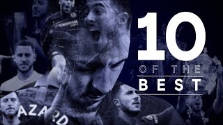 Eden Hazard | 10 Of His Best Goals For Chelsea! Resimi