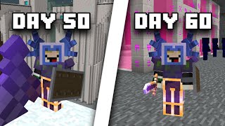 I Spent 100 Days In The Minecraft Twilight Forest...Here Are Days 50-60