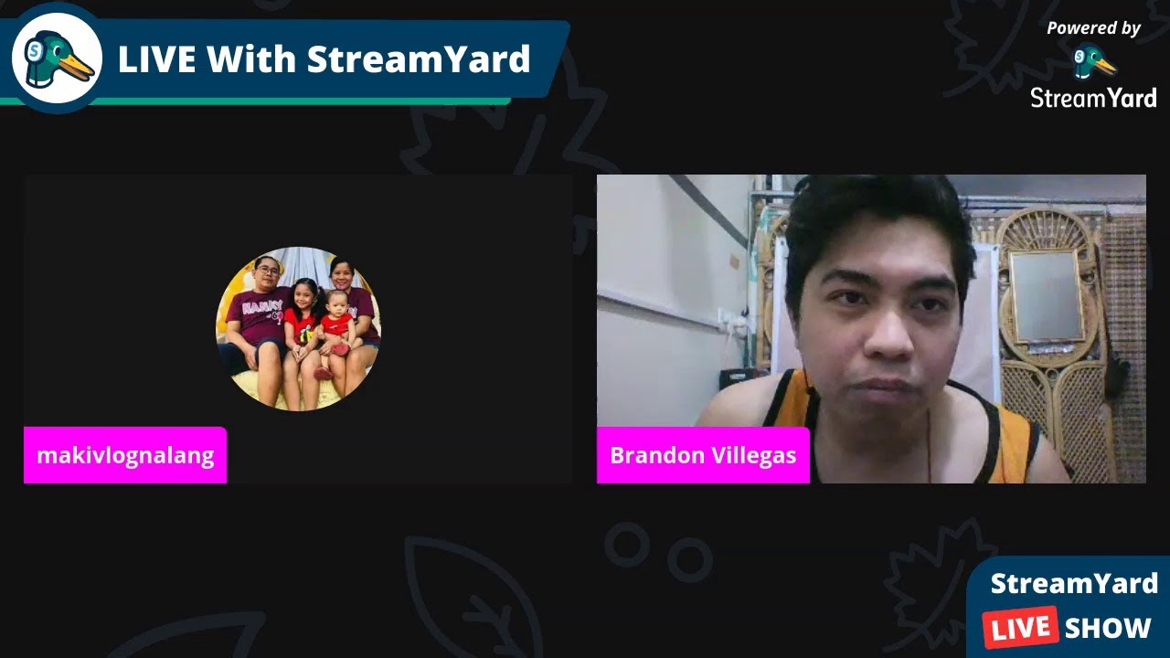 how to use Streamyard OBS in LIve Streaming(tutorial courtesy with my ...