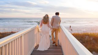 Emily + Cody | Lovely, Intimate Coastal Wedding in Carillon Beach, Florida | Resolute Wedding Films