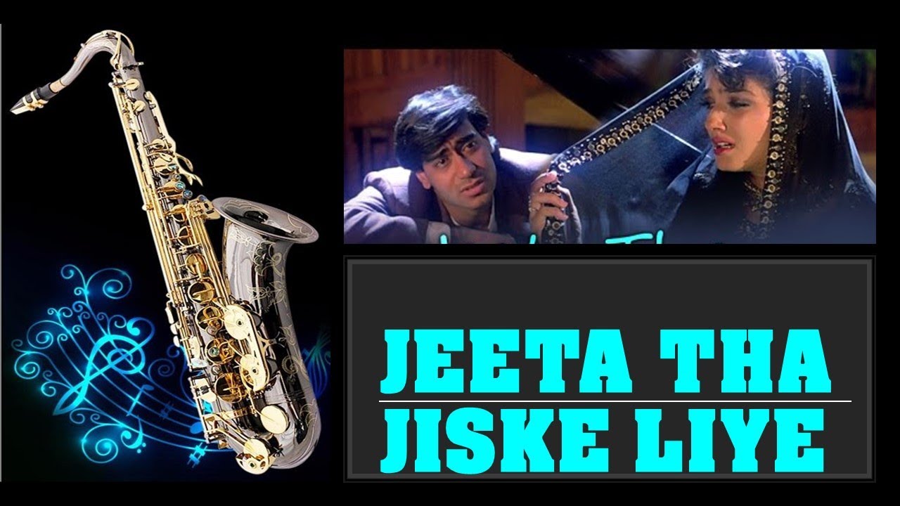  120 Jeeta Tha Jiske Liye Dilwale The BEST Instrumental cover on Alto Saxophone