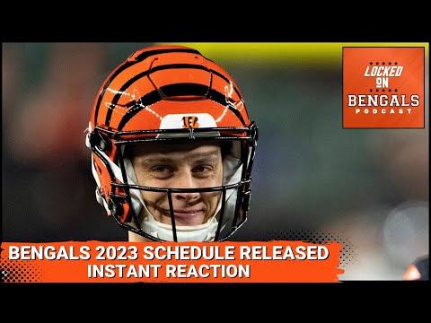 Bengals 2023 schedule announced
