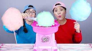 Dev Pamuk Şeker Tatlısı Mukbang DONA