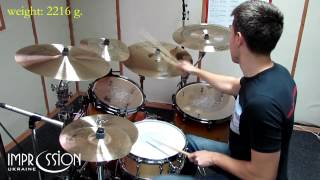 Impression Rock Medium Thin Ride 20" weight: 2216 g.