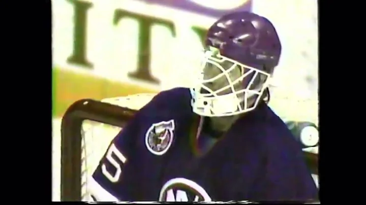 December 31 1992 Islanders at Blues Glenn Healy vs...