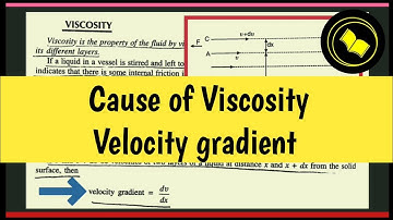 Viscosity | Coefficient of viscosity.