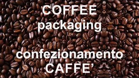 TECHNO D - Packing line for coffee