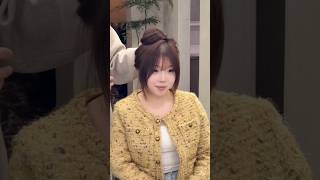 korean hair transformation 18 #shorts #trending #explore #tutorial #hairstyle #haircolor